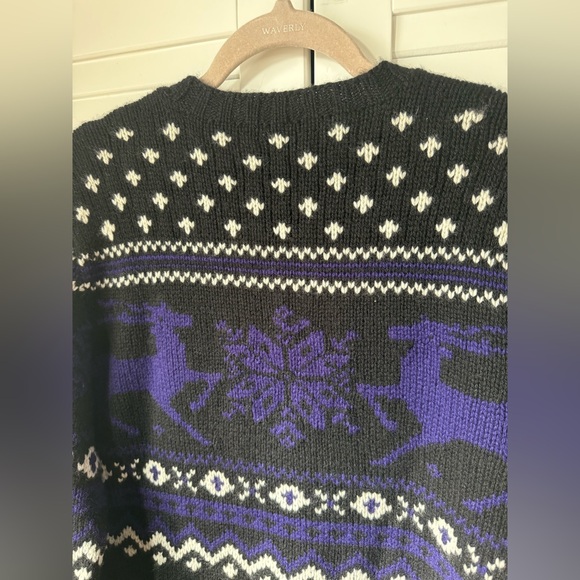 RALPH LAUREN Hand-Knit Cashmere Fair Isle Sweater - Picture 8 of 12
